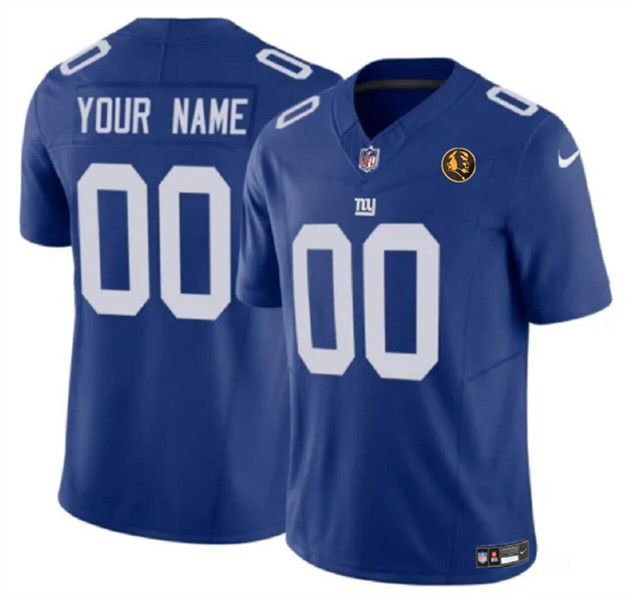 Custom New York Giants Vapor F.U.S.E. Limited Jersey